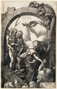 Pasja: Zstąpienie do piekieł autorstwa Albrecht Dürer