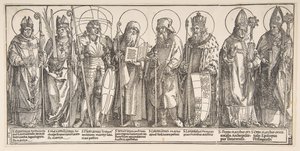 Święci Patroni Austrii, 1515-17. autorstwa Albrecht Dürer