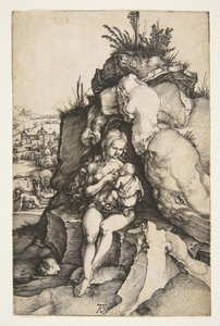 Pokuta św. Jana Chryzostoma, ca. 1496. autorstwa Albrecht Dürer