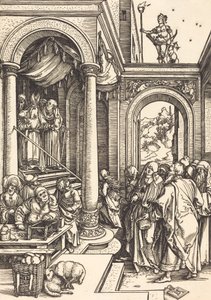 Ofiarowanie Matki Boskiej w Świątyni, ok. 1930 r. 15021503. autorstwa Albrecht Dürer