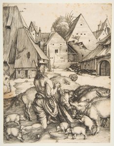 Syn marnotrawny autorstwa Albrecht Dürer