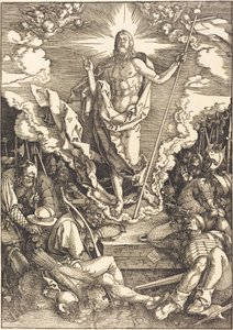 Zmartwychwstanie autorstwa Albrecht Dürer