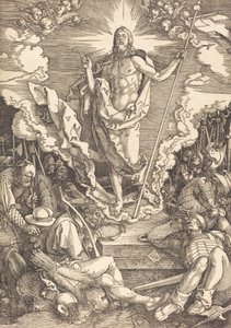 Zmartwychwstanie, 1510. autorstwa Albrecht Dürer