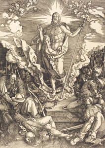 Zmartwychwstanie, 1510. autorstwa Albrecht Dürer