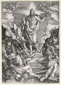 Zmartwychwstanie, 1510. autorstwa Albrecht Dürer