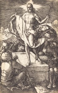Zmartwychwstanie, 1512. autorstwa Albrecht Dürer