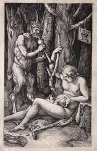 Rodzina Satyrów, 1505. autorstwa Albrecht Dürer