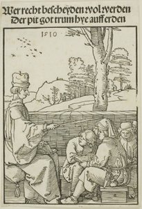 Nauczyciel w szkole autorstwa Albrecht Dürer