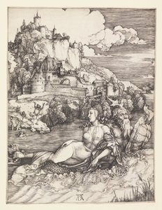 Morski potwór autorstwa Albrecht Dürer