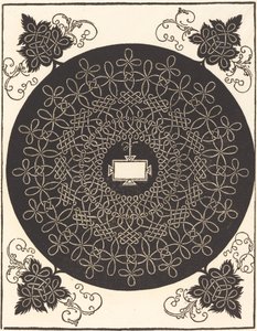 Drugi węzeł (z podłużną tabliczką) autorstwa Albrecht Dürer