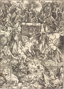 Siedmiu Aniołów z Trąbami autorstwa Albrecht Dürer