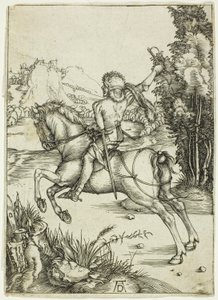 Mały kurier autorstwa Albrecht Dürer