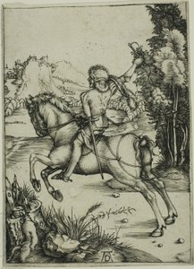 Mały kurier autorstwa Albrecht Dürer