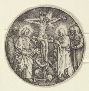 Małe Ukrzyżowanie („Główka cesarza Maksymiliana”) autorstwa Albrecht Dürer