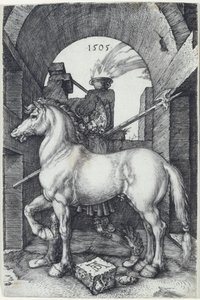 Mały koń autorstwa Albrecht Dürer