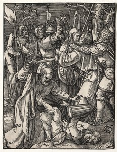Mała pasja: zdrada Chrystusa autorstwa Albrecht Dürer