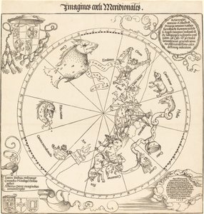 Południowa półkula niebieska autorstwa Albrecht Dürer