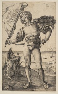 Chorąży, ca. 1501. autorstwa Albrecht Dürer