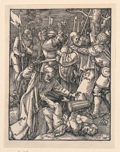 Wzięcie Chrystusa, z serii Mała pasja autorstwa Albrecht Dürer