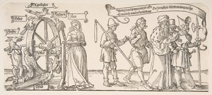 Gobelin w Michelfeld.n.d. autorstwa Albrecht Dürer