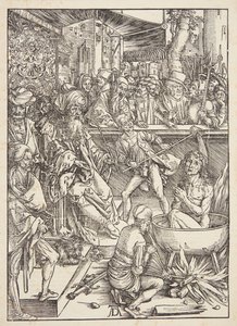 Tortura św. Jana Ewangelisty autorstwa Albrecht Dürer