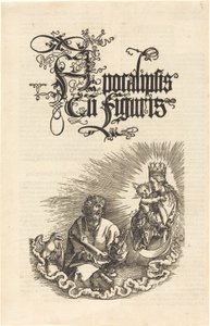 Dziewica ukazująca się św. Janowi autorstwa Albrecht Dürer