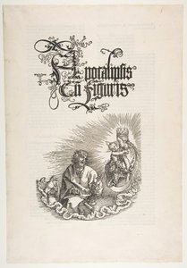 Dziewica ukazująca się św. Janowi, z Apokalipsy.n.d. autorstwa Albrecht Dürer