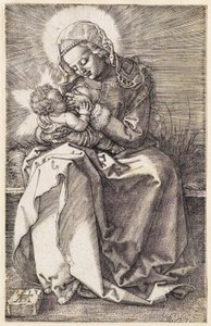 Matka Boska karmiąca Dzieciątko autorstwa Albrecht Dürer