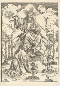 Wizja siedmiu świeczników autorstwa Albrecht Dürer