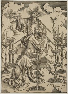 Wizja siedmiu świeczników autorstwa Albrecht Dürer