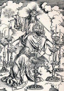 Wizja siedmiu świeczników, 1498 1906. autorstwa Albrecht Dürer