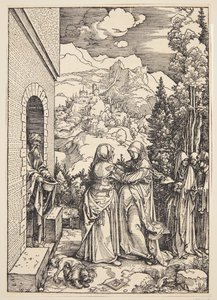 Nawiedzenie Matki Boskiej autorstwa Albrecht Dürer