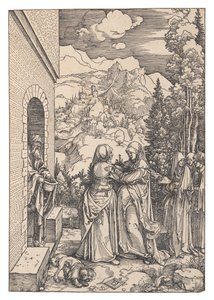 Nawiedzenie, 1503. autorstwa Albrecht Dürer