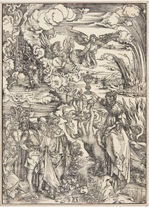 Nierządnica Babilonu autorstwa Albrecht Dürer