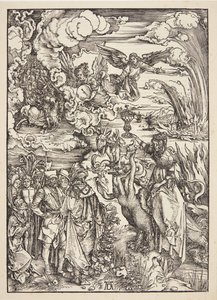 Nierządnica Babilonu autorstwa Albrecht Dürer