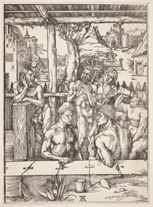 Łaźnia autorstwa Albrecht Dürer