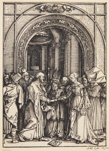 Zaręczyny Dziewicy autorstwa Albrecht Dürer