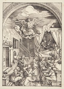 Narodziny Dziewicy autorstwa Albrecht Dürer