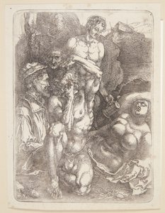 Zdesperowany człowiek autorstwa Albrecht Dürer