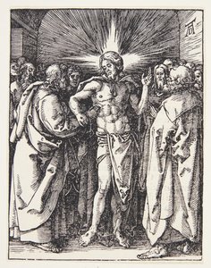 Wątpiący Tomasz autorstwa Albrecht Dürer