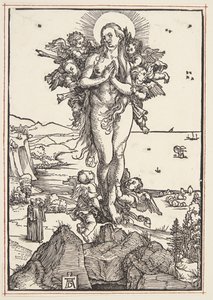 Wzniesienie św. Marii Magdaleny autorstwa Albrecht Dürer