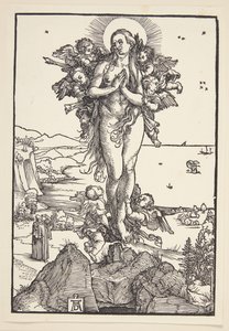Wzniesienie św. Marii Magdaleny autorstwa Albrecht Dürer
