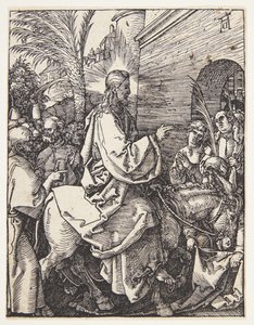 Wjazd do Jerozolimy autorstwa Albrecht Dürer