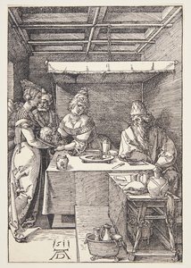 Głowa św. Jana Chrzciciela przywieziona do Herodiady autorstwa Albrecht Dürer