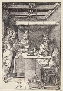 Głowa św. Jana Chrzciciela przywieziona do Herodiady autorstwa Albrecht Dürer