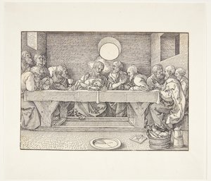Ostatnia Wieczerza autorstwa Albrecht Dürer