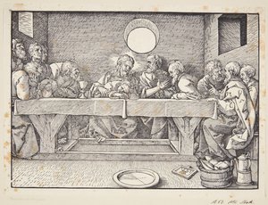 Ostatnia Wieczerza autorstwa Albrecht Dürer