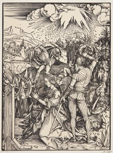 Męczeństwo św. Katarzyny autorstwa Albrecht Dürer