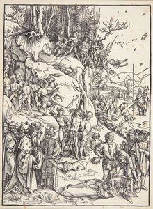 Męczeństwo dziesięciu tysięcy autorstwa Albrecht Dürer