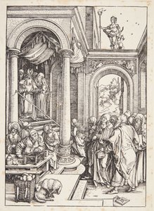 Prezentacja Matki Boskiej w świątyni autorstwa Albrecht Dürer
